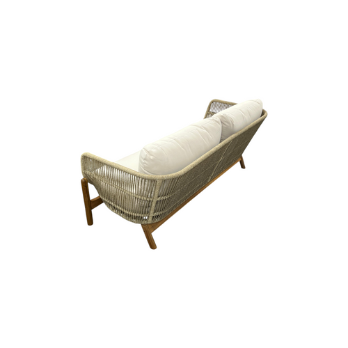 George Oliver Lyal Wood Patio Loveseat, image 12