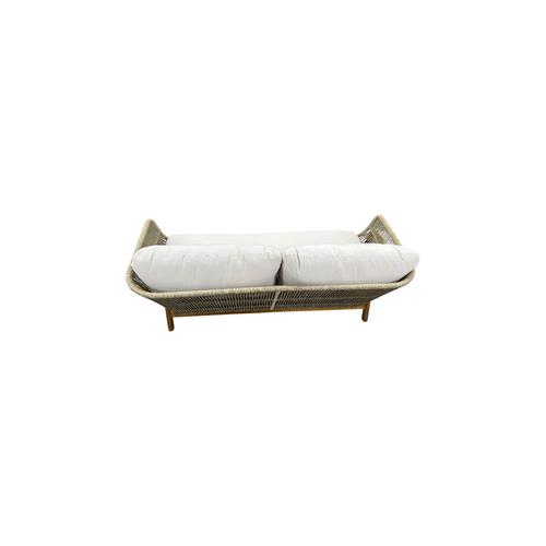 George Oliver Lyal Wood Patio Loveseat, image 16