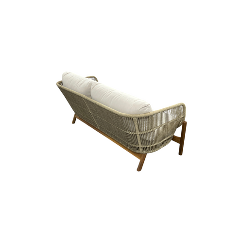 George Oliver Lyal Wood Patio Loveseat, image 17