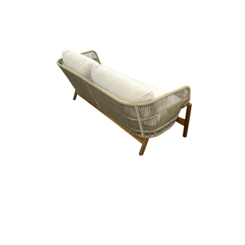 George Oliver Lyal Wood Patio Loveseat, image 18