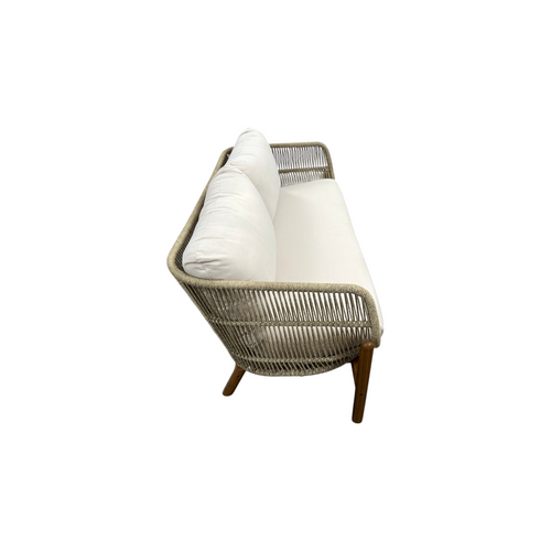 George Oliver Lyal Wood Patio Loveseat, image 19