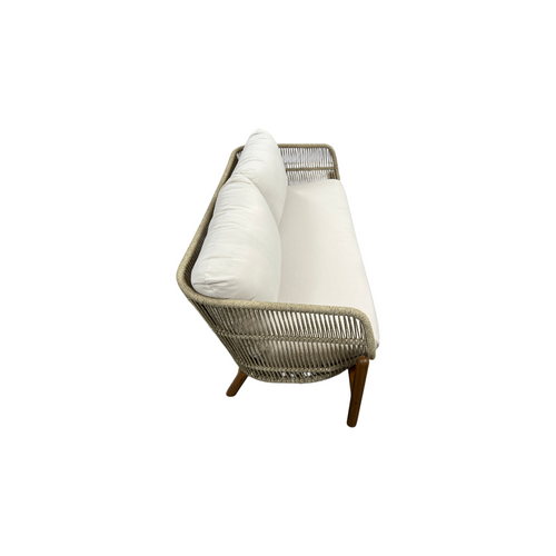 George Oliver Lyal Wood Patio Loveseat, image 20