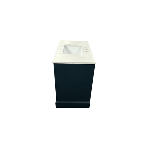Vanity Art Vannes Single Sink Freestanding Bathroom Vanity with Engineered Marble Top, image 9