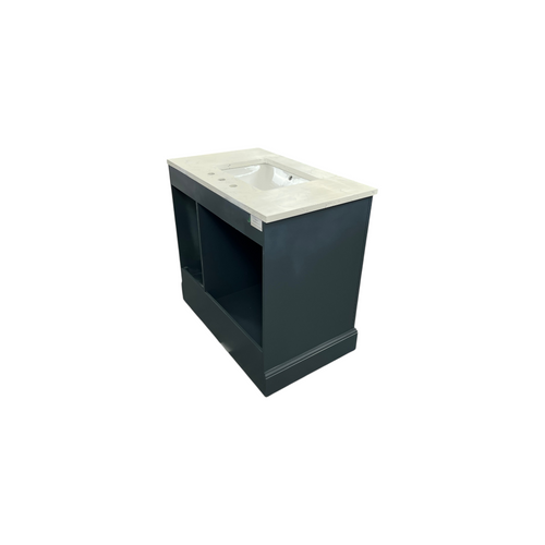 Vanity Art Vannes Single Sink Freestanding Bathroom Vanity with Engineered Marble Top, image 16