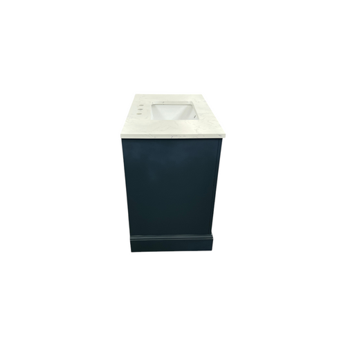 Vanity Art Vannes Single Sink Freestanding Bathroom Vanity with Engineered Marble Top, image 19