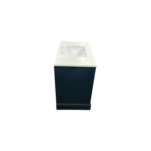 Vanity Art Vannes Single Sink Freestanding Bathroom Vanity with Engineered Marble Top, image 20