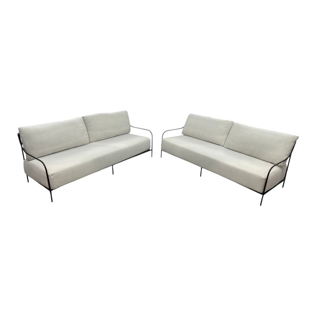 Lulu and Georgia Montfort Outdoor Sofa Set of 2