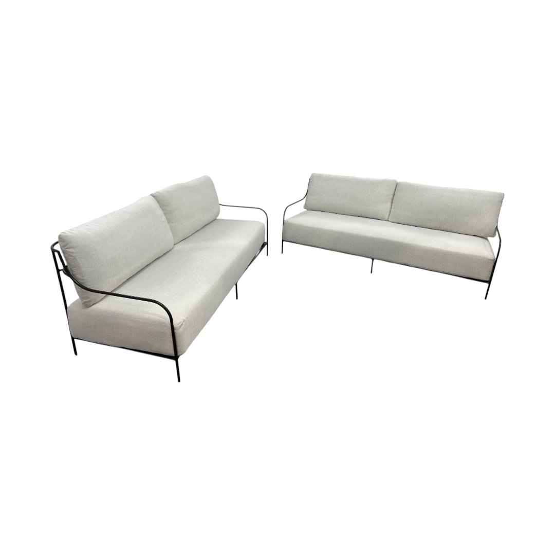 Lulu and Georgia Montfort Outdoor Sofa Set of 2