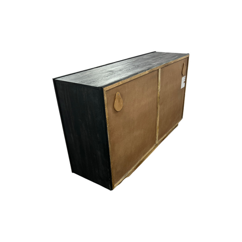 Lark Manor Arvetta Wood Four Door Sideboard With Glass, image 11