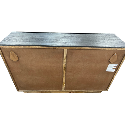 Lark Manor Arvetta Wood Four Door Sideboard With Glass, image 15