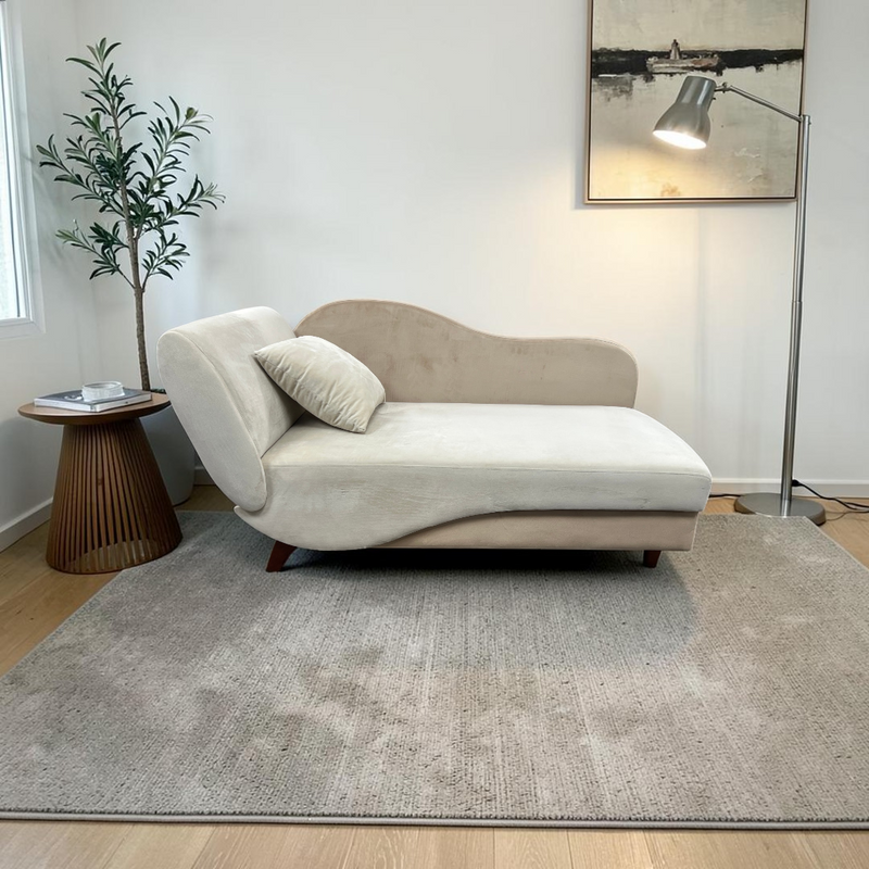 Mercury Row Teen Gaven Velvet Chaise Lounge