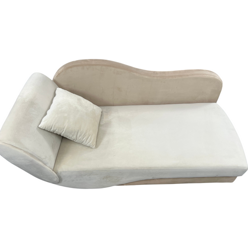 Mercury Row Teen Gaven Velvet Chaise Lounge, image 3