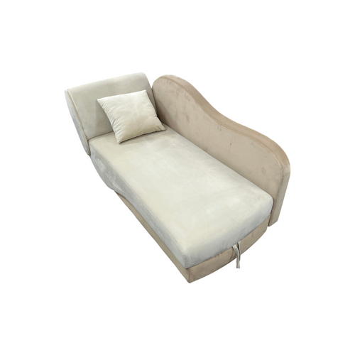 Mercury Row Teen Gaven Velvet Chaise Lounge, image 4