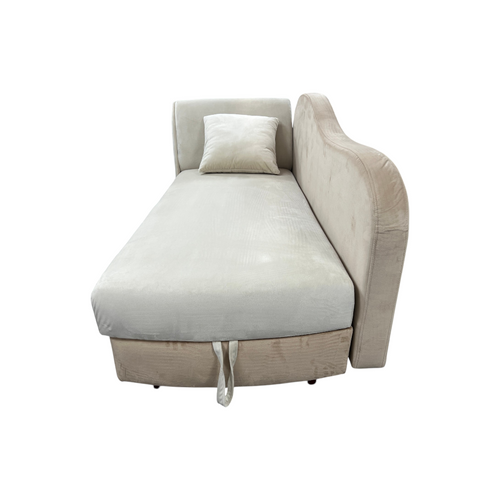 Mercury Row Teen Gaven Velvet Chaise Lounge, image 5