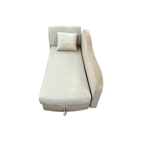Mercury Row Teen Gaven Velvet Chaise Lounge, image 6