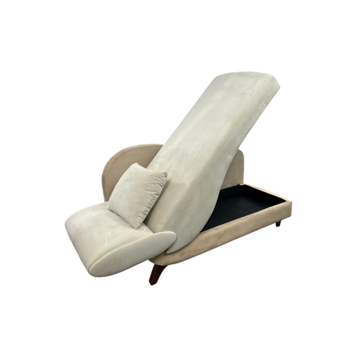 Mercury Row Teen Gaven Velvet Chaise Lounge, image 19