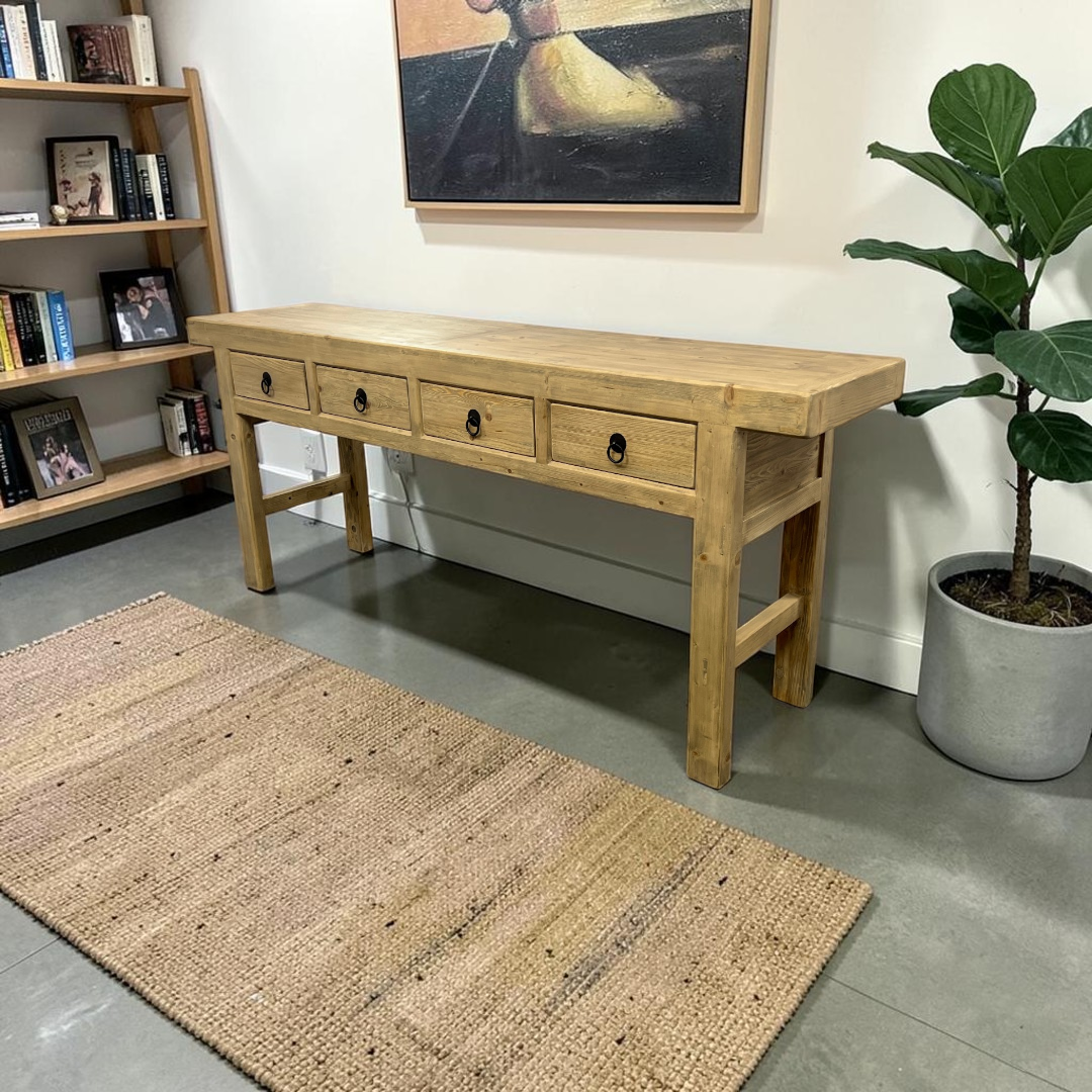 Furniture Classics Umber Solid Wood Console Table