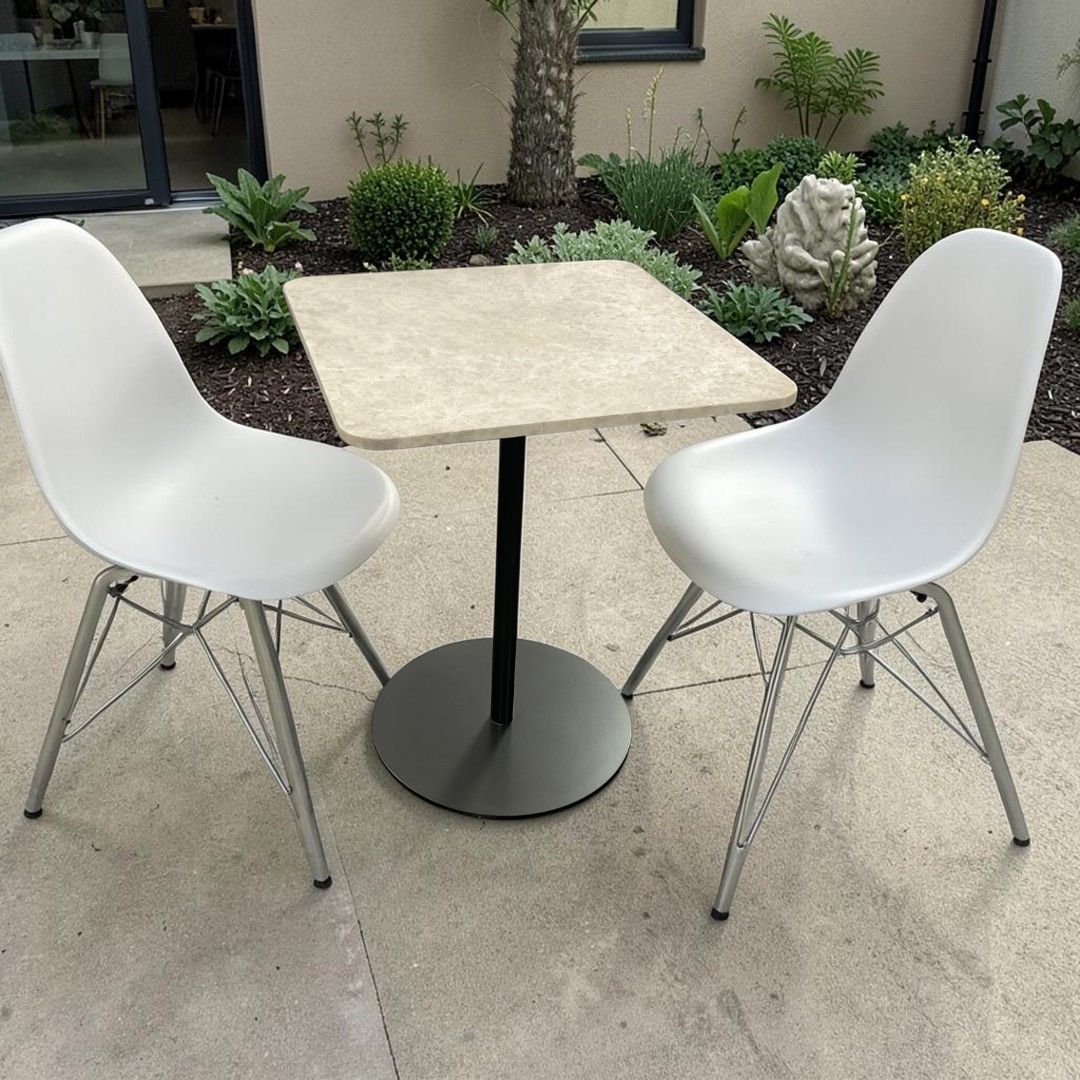 2Modern Mater Square Cafe Table
