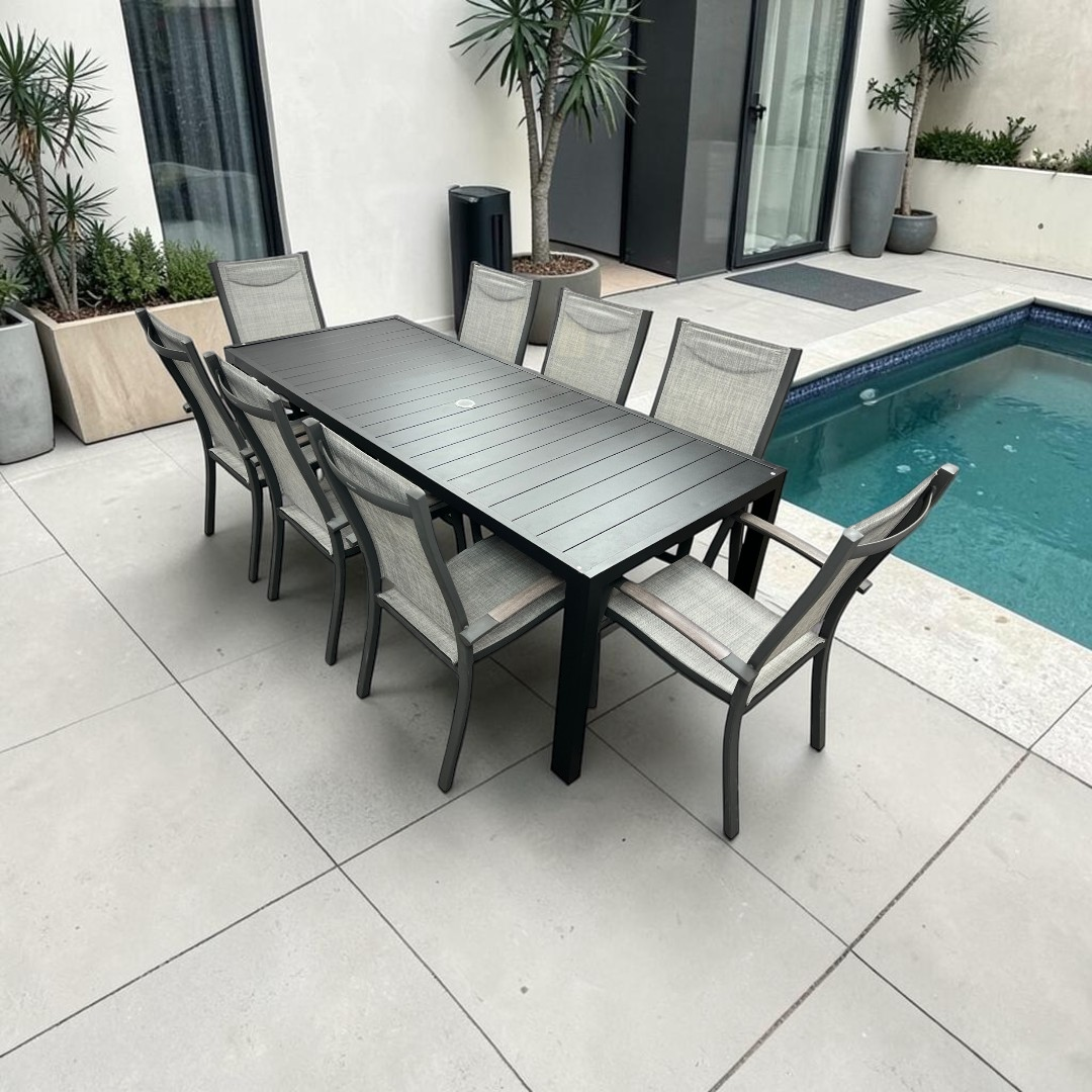 Hokku Designs Romio 8 - Person Patio Dining Set With Rectangular Table