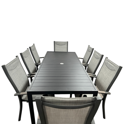 Hokku Designs Romio 8 - Person Patio Dining Set With Rectangular Table, image 7