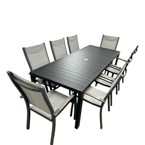 Hokku Designs Romio 8 - Person Patio Dining Set With Rectangular Table, image 8