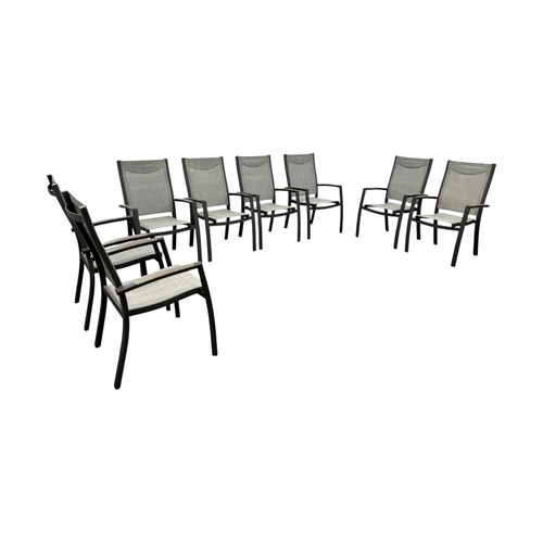 Hokku Designs Romio 8 - Person Patio Dining Set With Rectangular Table, image 17