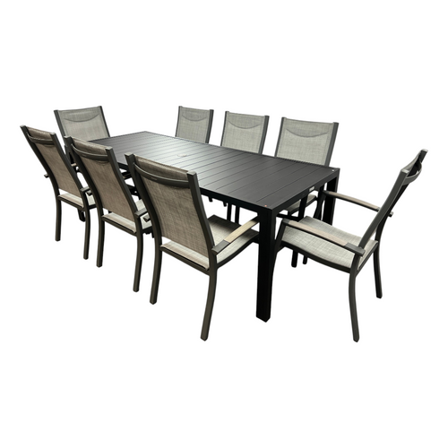 Hokku Designs Romio 8 - Person Patio Dining Set With Rectangular Table, image 3