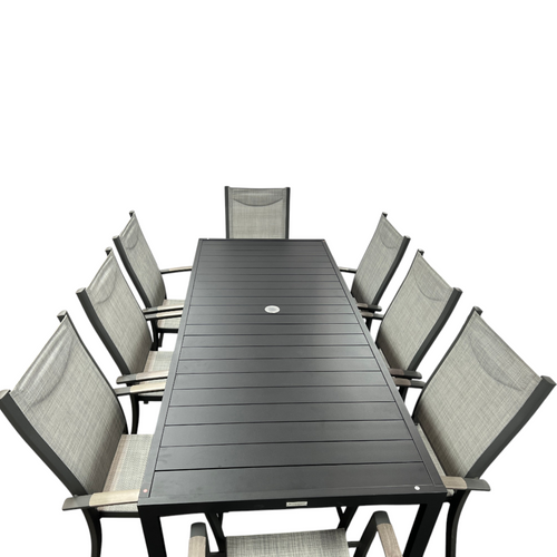 Hokku Designs Romio 8 - Person Patio Dining Set With Rectangular Table, image 12