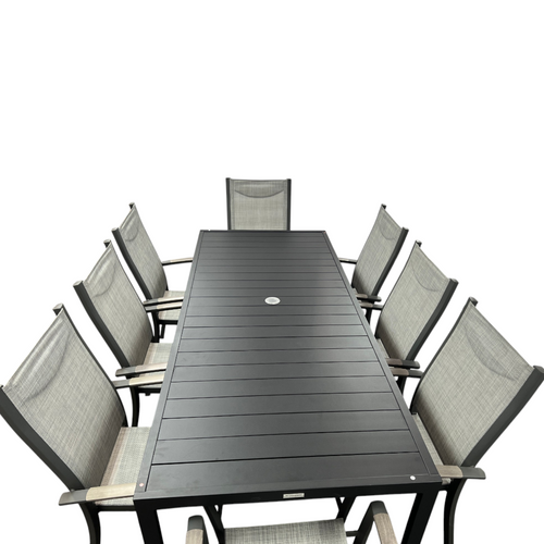 Hokku Designs Romio 8 - Person Patio Dining Set With Rectangular Table, image 11