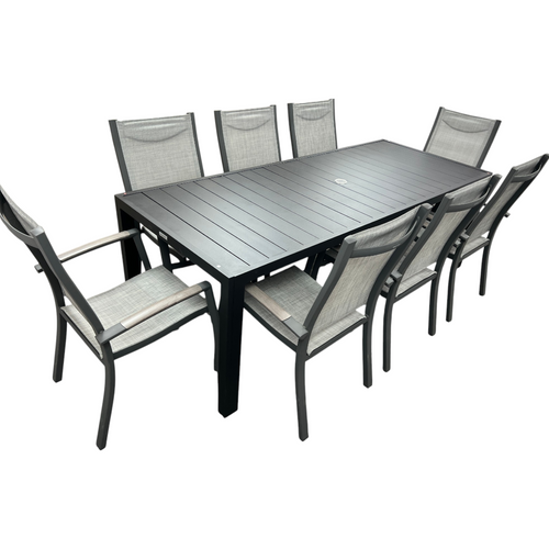 Hokku Designs Romio 8 - Person Patio Dining Set With Rectangular Table, image 13