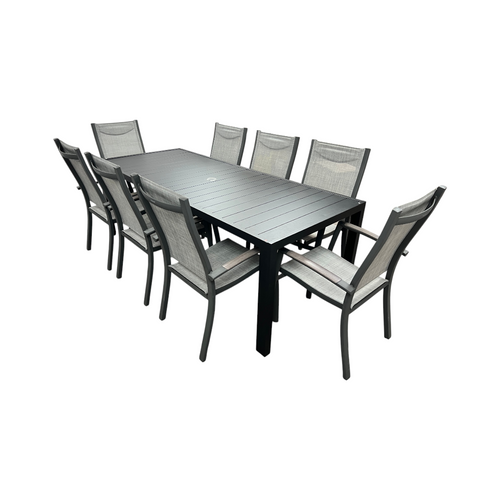 Hokku Designs Romio 8 - Person Patio Dining Set With Rectangular Table, image 4