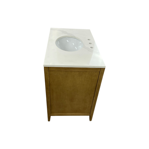 Highbury Furnishings Alsup 36'' Single Bathroom Vanity with Quartz Top, image 8