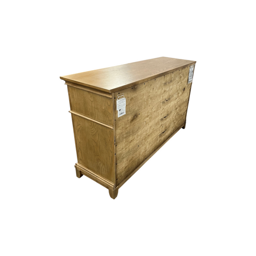 Lark Manor Esterel Wood 6-Drawer Dresser, Honey Brown, image 11