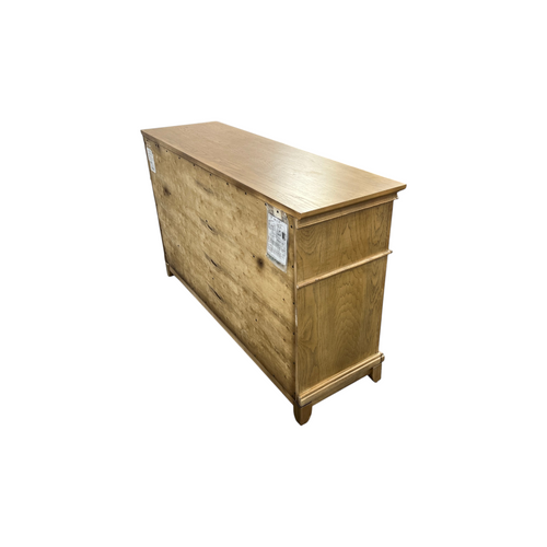 Lark Manor Esterel Wood 6-Drawer Dresser, Honey Brown, image 15