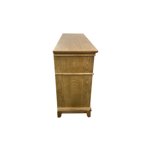Lark Manor Esterel Wood 6-Drawer Dresser, Honey Brown, image 17