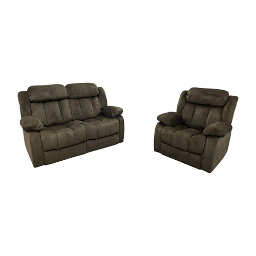 Ebern Designs Ireneo 3-Piece Stain Resistant Microfiber Manual Reclining Living Room Set, image 21