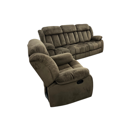 Ebern Designs Ireneo 3-Piece Stain Resistant Microfiber Manual Reclining Living Room Set, image 26