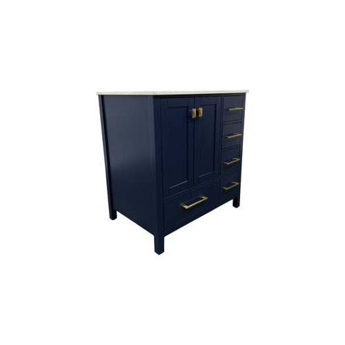 Andover Mills Irene Single Bathroom Vanity With Engineered Marble Top, image 2