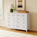 Birch Lane Renee 8-Drawer Solid and Manufactured Wood Double Dresser