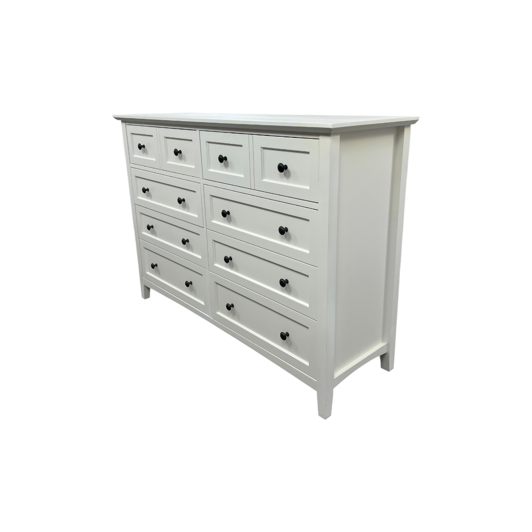 Birch Lane Renee 8-Drawer Solid and Manufactured Wood Double Dresser