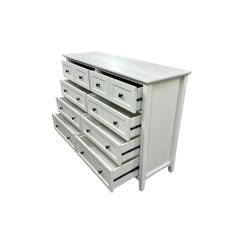 Birch Lane Renee 8-Drawer Solid and Manufactured Wood Double Dresser, image 23