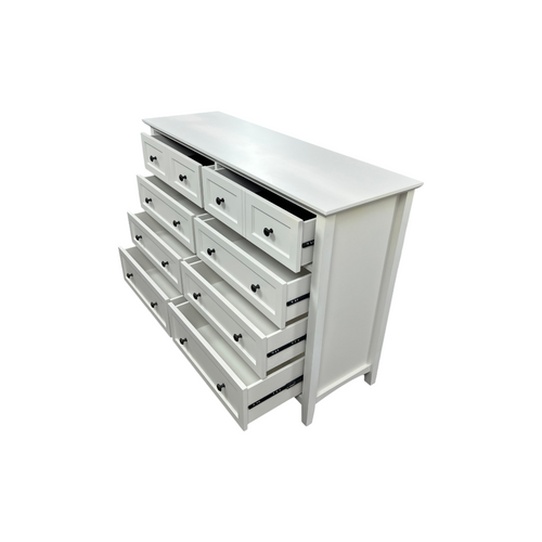 Birch Lane Renee 8-Drawer Solid and Manufactured Wood Double Dresser, image 24