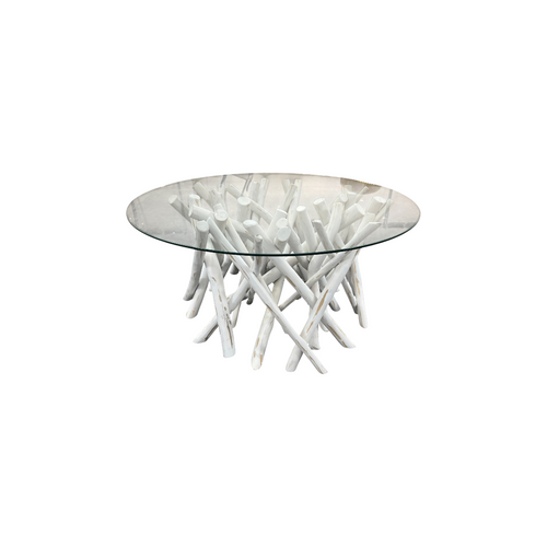 Ibolili Glass Top Single Coffee Table, image 7
