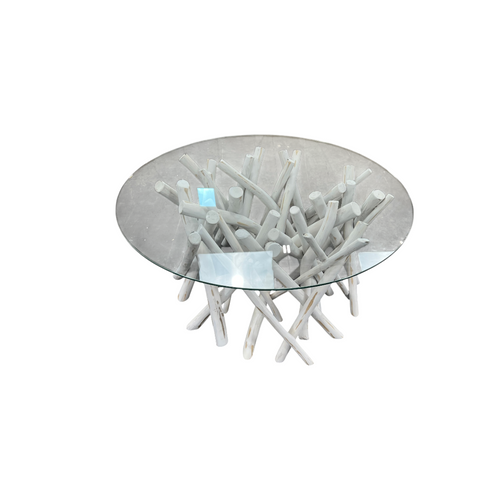Ibolili Glass Top Single Coffee Table, image 8