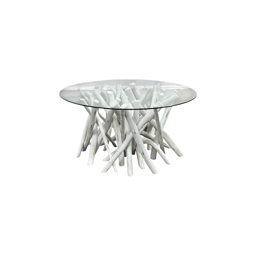 Ibolili Glass Top Single Coffee Table, image 10
