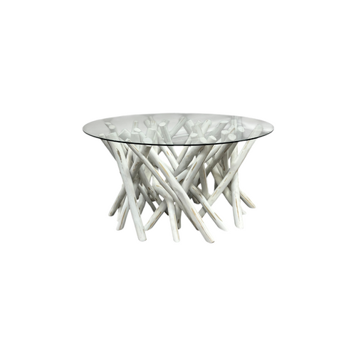 Ibolili Glass Top Single Coffee Table, image 13