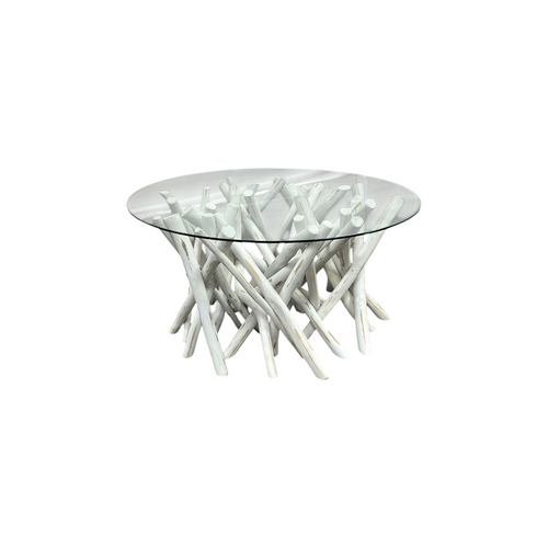 Ibolili Glass Top Single Coffee Table, image 14