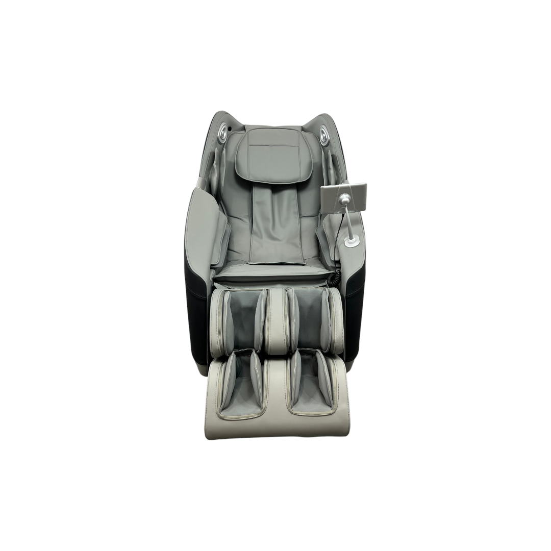 Nikolitsa 2026 Full Body 4D Massage Chair With SL-Track Roller And 28 Air Bags, 3 Zero Gravity Modes, Heat Therapy, Retractable Footrest With Foot Roller, Yoga Stretch, Shiatsu/Knead/Thai Massage, Bluetooth and AI Voice Control
