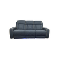 Brayden Studio Fauzia Breathing Leather Dual Power Reclining Sofa With USB Charging Jack