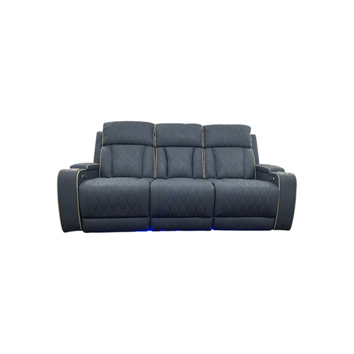 Brayden Studio Fauzia Breathing Leather Dual Power Reclining Sofa With USB Charging Jack, image 1